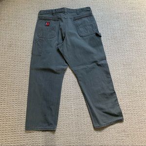 Wrangler Riggs workwear. Size 38” Dark grey/green khaki